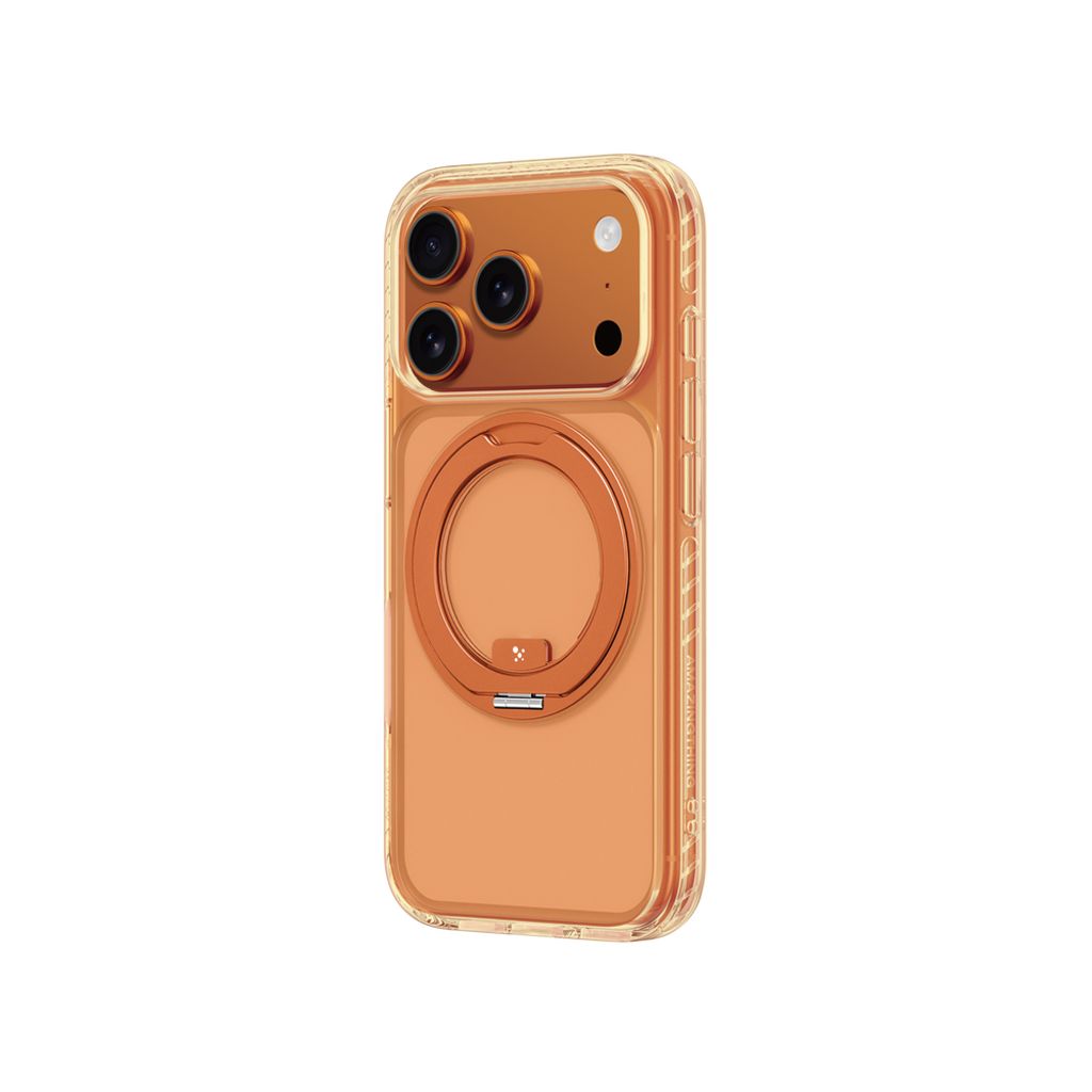 AmazingThing Titan Pro Spin MagSafe -kuori till iPhone 17 Pro - Oranssi