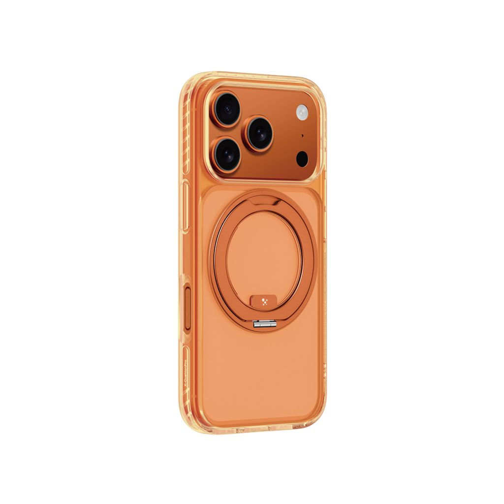 AmazingThing Titan Pro Spin MagSafe -kuori till iPhone 17 Pro - Oranssi