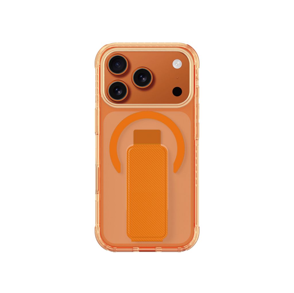 AmazingThing Titan Pro Holder MagSafe -kuori till iPhone 17 Pro Max - Oranssi