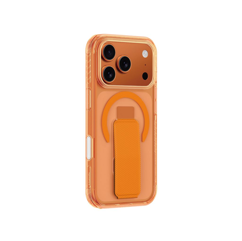 AmazingThing Titan Pro Holder MagSafe -kuori till iPhone 17 Pro Max - Oranssi