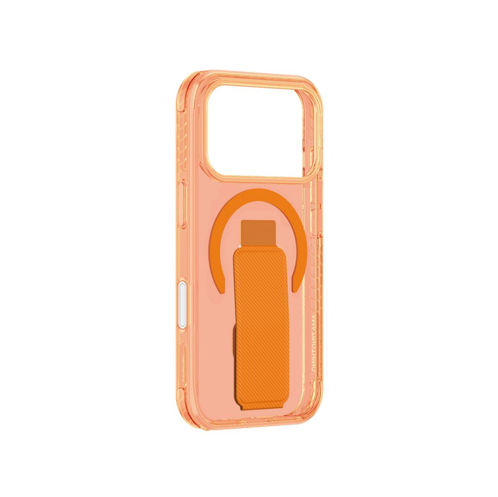 AmazingThing Titan Pro Holder MagSafe -kuori till iPhone 17 Pro Max - Oranssi