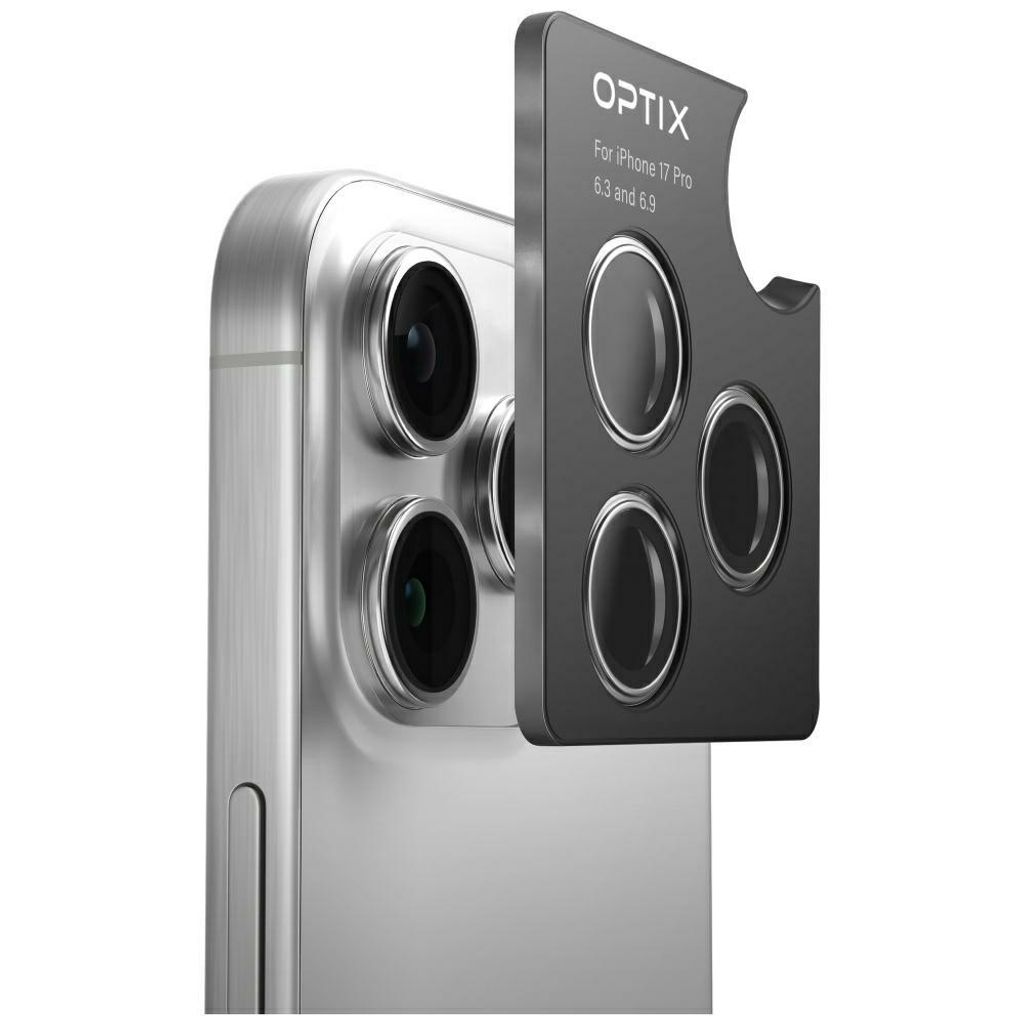 UNIQ Optix Aluminum Linsskydd till iPhone 17 - Lila