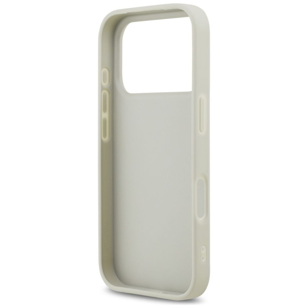 DKNY Checkered with Printed Stripes Deksel till iPhone 17 Pro - Beige