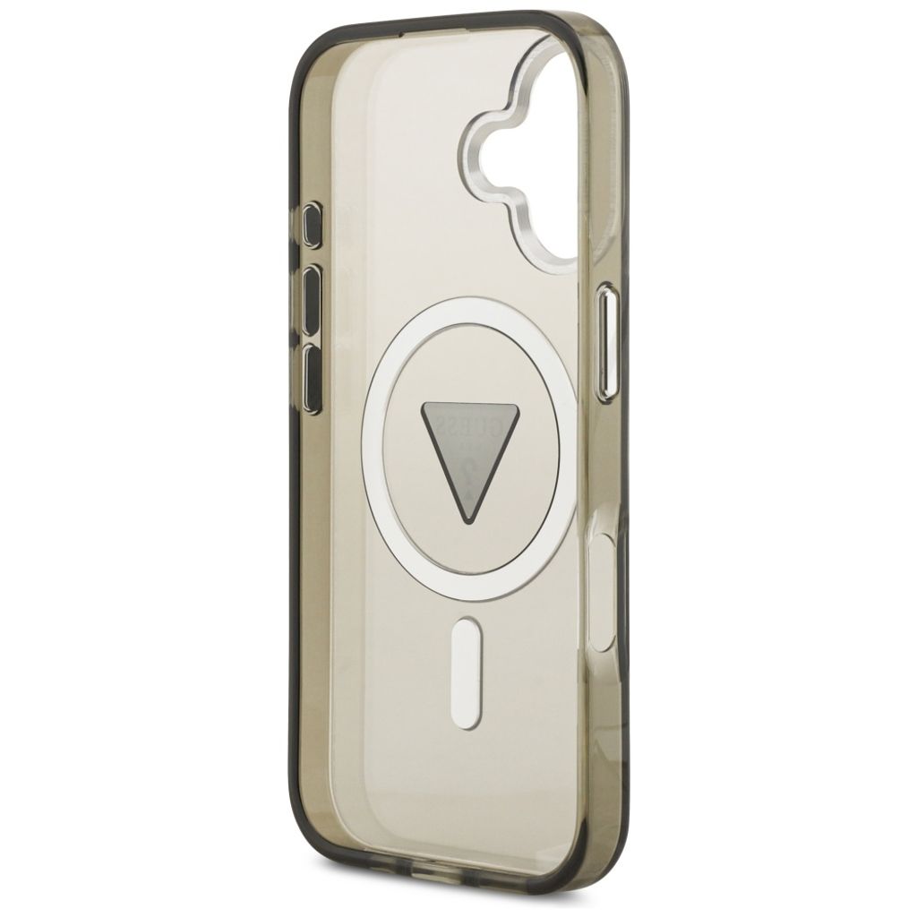 Guess IML Gradient Triangle Logo MagSafe -kuori till iPhone 17 - Oliivinvihreä