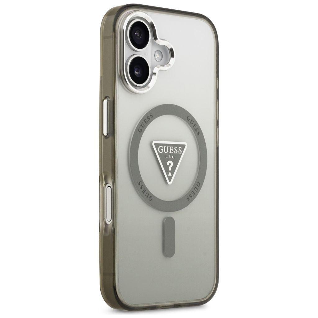 Guess IML Gradient Triangle Logo MagSafe -kuori till iPhone 17 - Oliivinvihreä