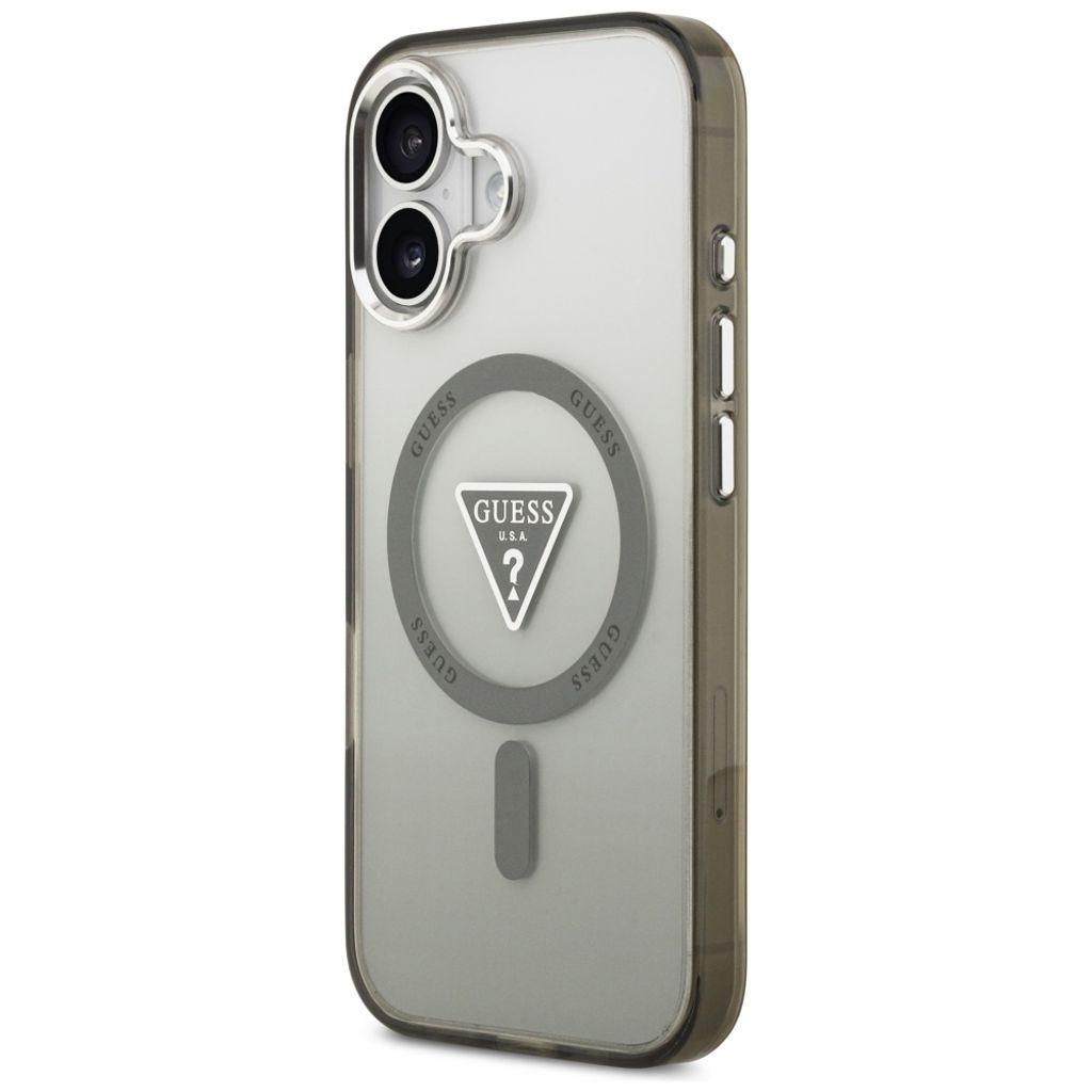 Guess IML Gradient Triangle Logo MagSafe -kuori till iPhone 17 - Oliivinvihreä