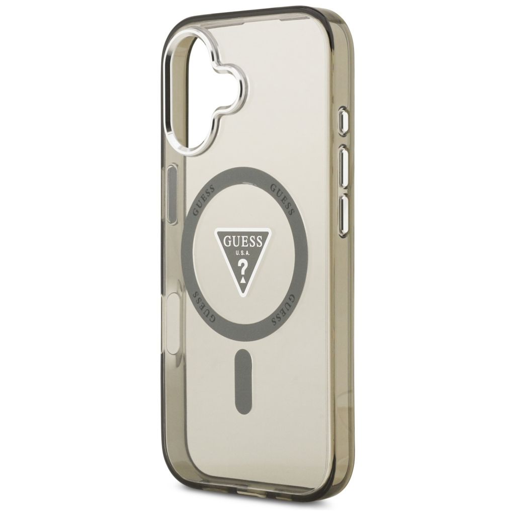 Guess IML Gradient Triangle Logo MagSafe -kuori till iPhone 17 - Oliivinvihreä