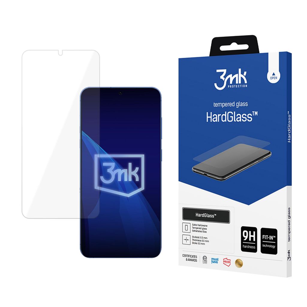 3mk Samsung Galaxy S26 Plus Skjermbeskytter Herdet Glass