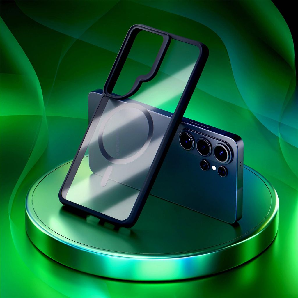 3mk Satin Armor MagSafe Skal till Samsung Galaxy S26 Ultra - Transparent/Svart