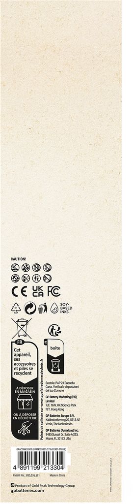 GP ReCyko Batteriladdare 8-kanaler inkl. 8xAA 2600 mAh
