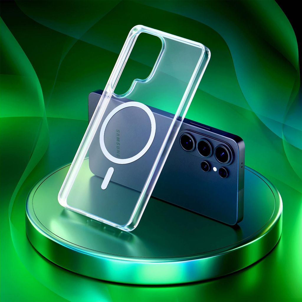 3mk Clear MagSafe Skal till Samsung Galaxy S26 Ultra - Transparent