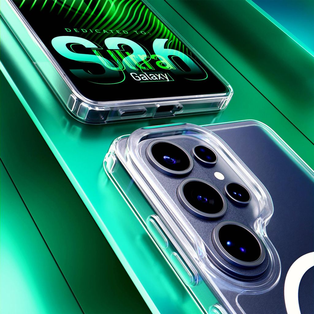 3mk Armor MagCase Skal till Samsung Galaxy S26 Ultra - Transparent