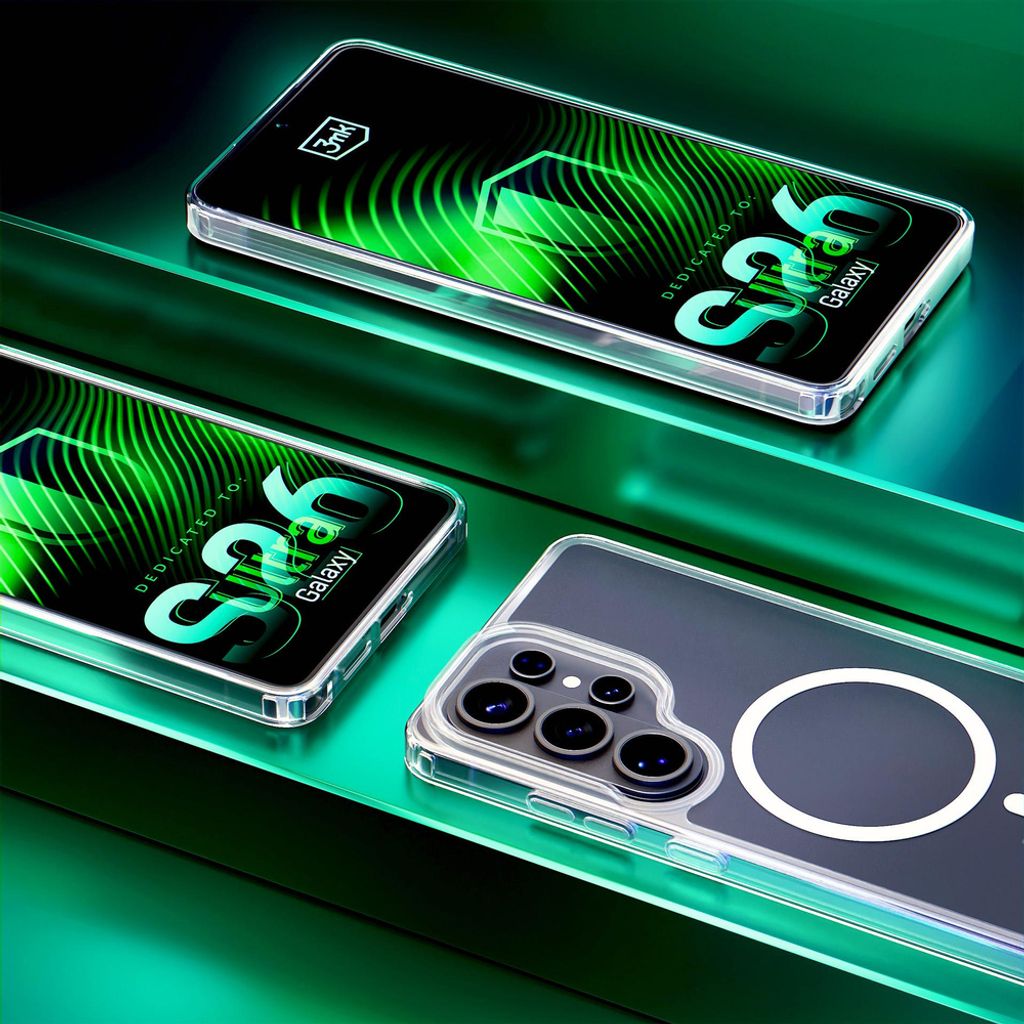 3mk Armor MagCase Skal till Samsung Galaxy S26 Ultra - Transparent