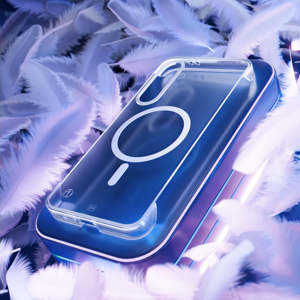 3mk Just20g MagSafe Cover til Samsung Galaxy S26 Pro - Gennemsigtig