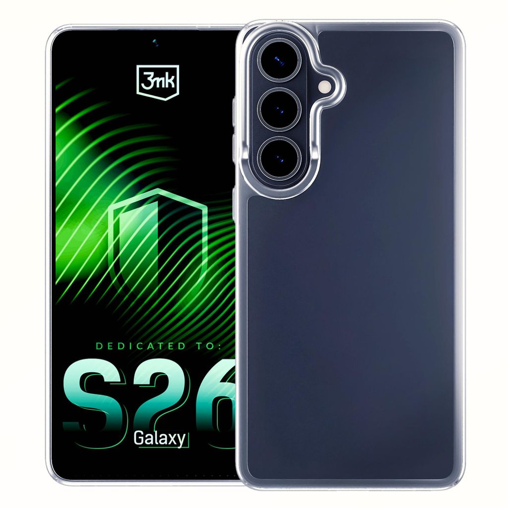 3mk Armor Cover til Samsung Galaxy S26 Pro - Gennemsigtig