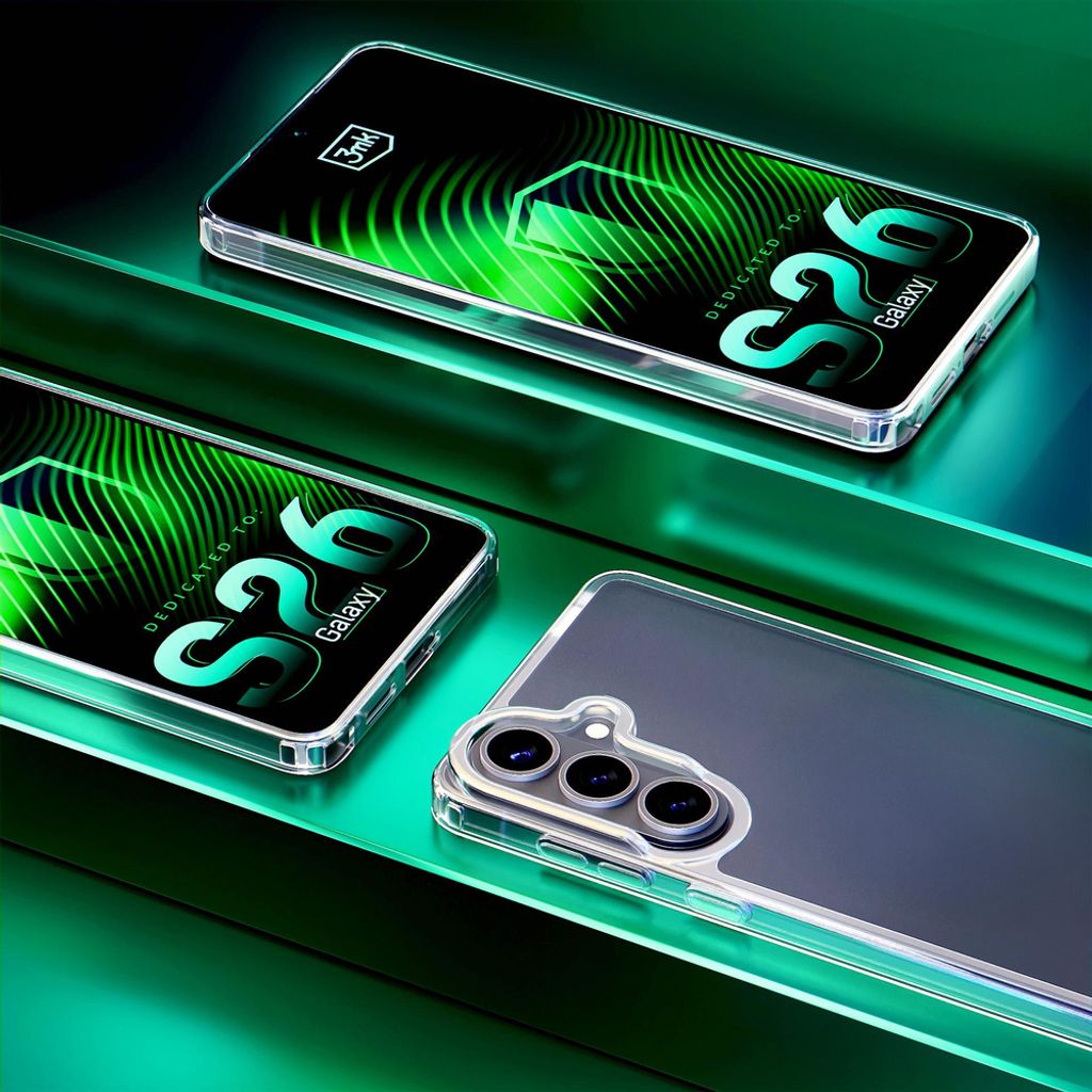 3mk Armor Cover til Samsung Galaxy S26 Pro - Gennemsigtig