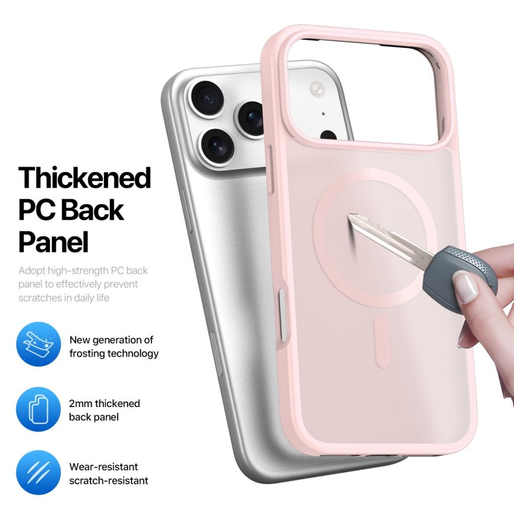 DUX DUCIS iPhone 17 Pro Case with MagSafe - Pink