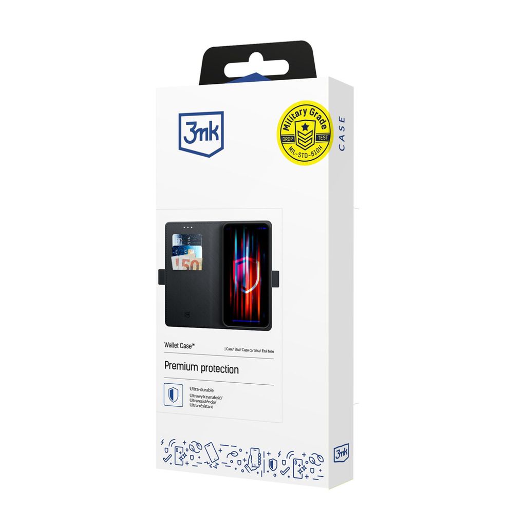3mk Wallet Fodral till Samsung Galaxy S26 Plus - Svart