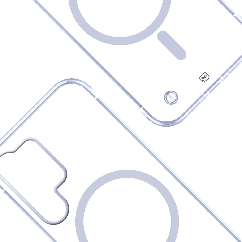 3mk Just20g MagSafe Skal till Samsung Galaxy S26 Ultra - Transparent