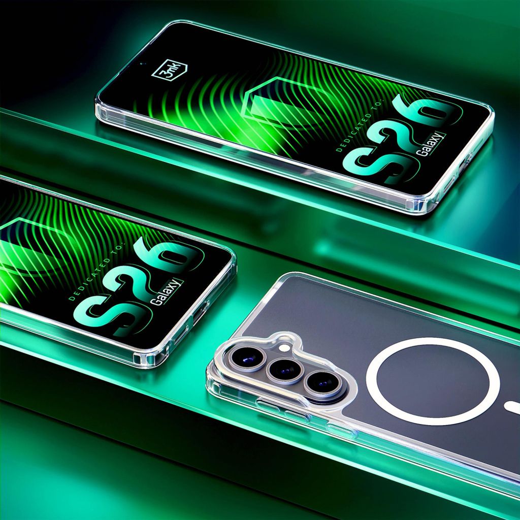 3mk Armor MagCase Cover til Samsung Galaxy S26 Pro - Gennemsigtig