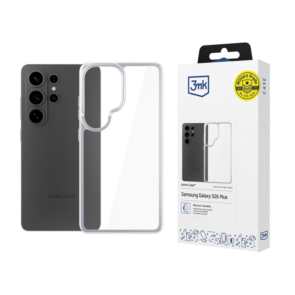 3mk Armor Skal till Samsung Galaxy S26 Ultra - Transparent