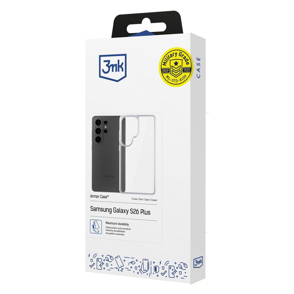 3mk Armor Skal till Samsung Galaxy S26 Ultra - Transparent