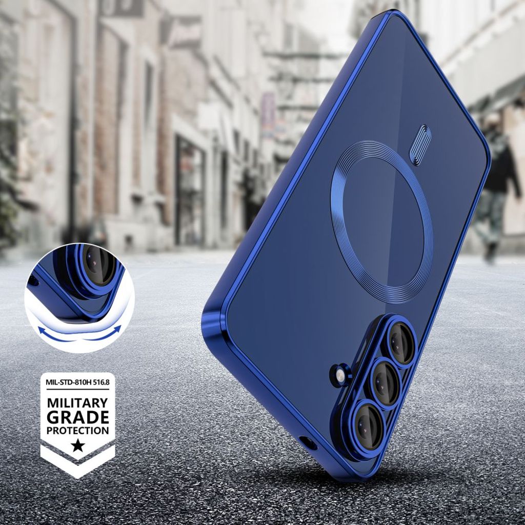 Tech-Protect MagFlex MagSafe Deksel til Samsung Galaxy S25 FE - Marineblå