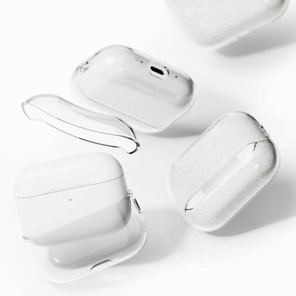 Ringke Air AirPods Pro 3 kotelo - läpinäkyvä kimalle