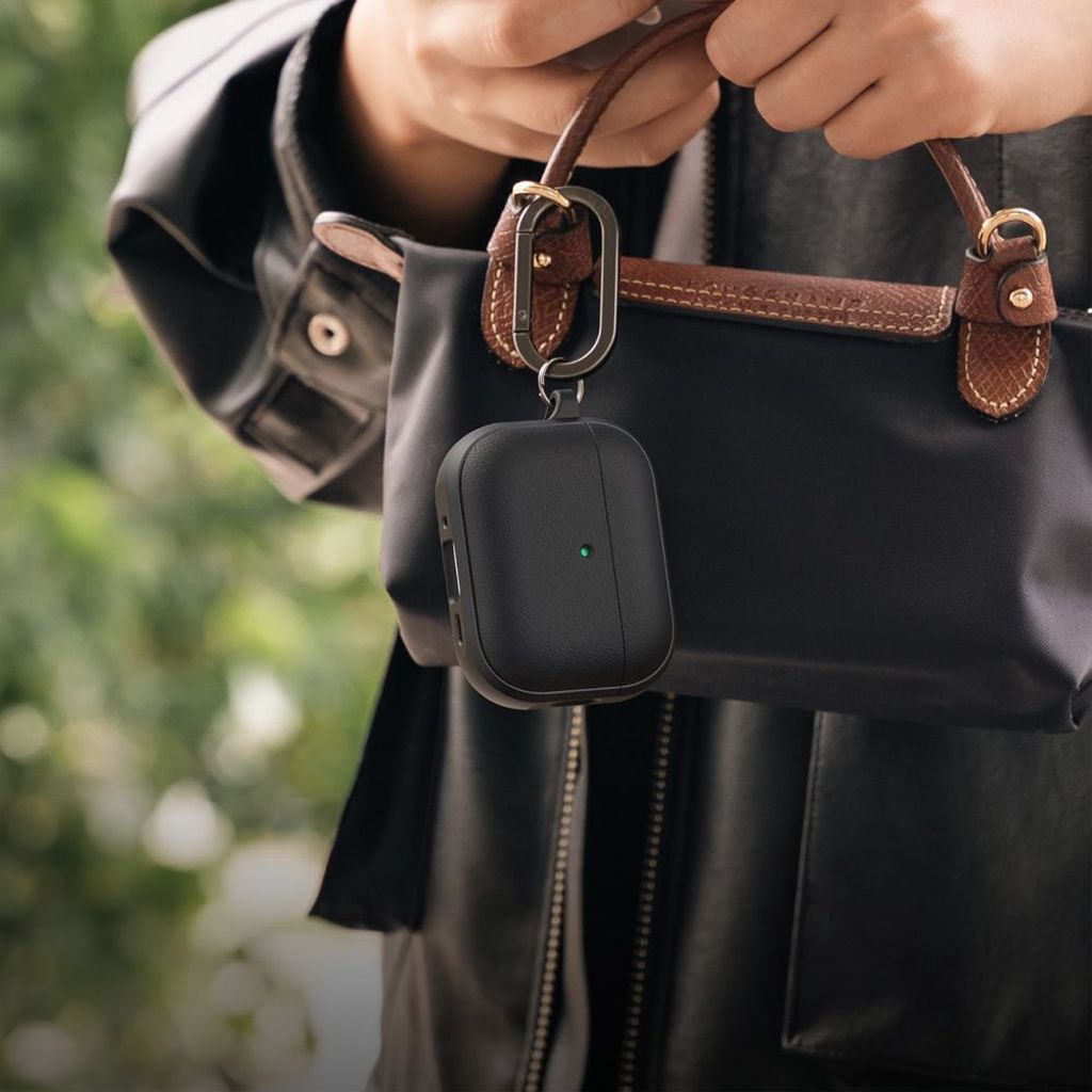 Ringke Onyx MagSafe fodral med Karbinhake för AirPods Pro 3 - Svart