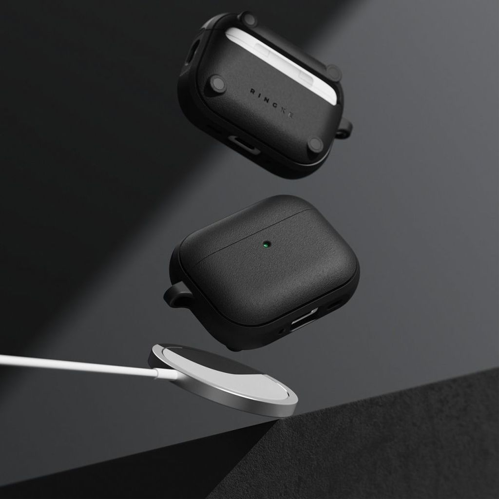 Ringke Onyx MagSafe fodral med Karbinhake för AirPods Pro 3 - Svart