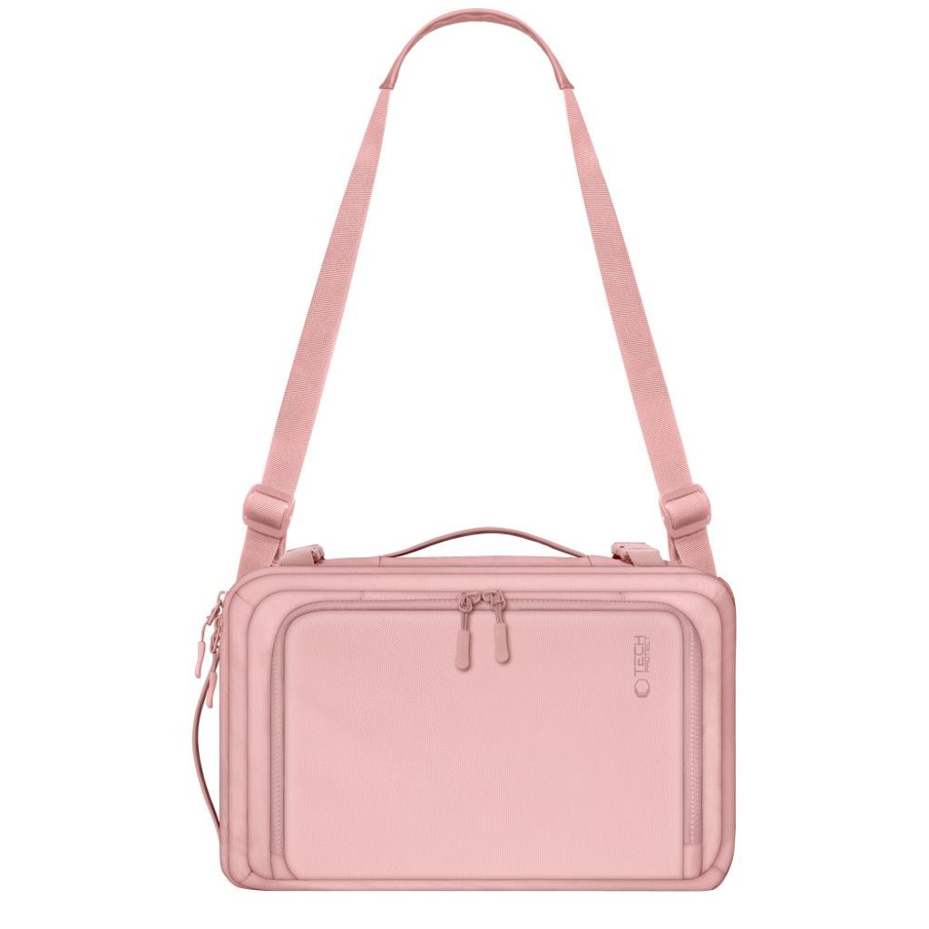 Tech-Protect Defender S50 Laptop Rygsæk, 20L – Lyserød