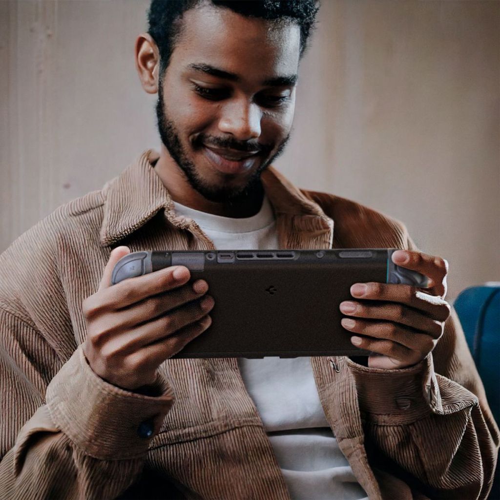 Spigen Nano Pop deksel for Nintendo Switch 2 – Svart