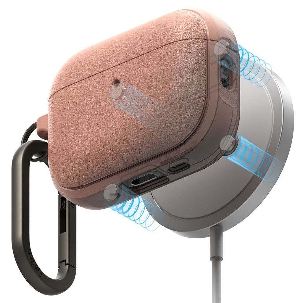 Ringke AirPods Pro 3 MagSafe Fodral Onyx Magnetic - Rosa