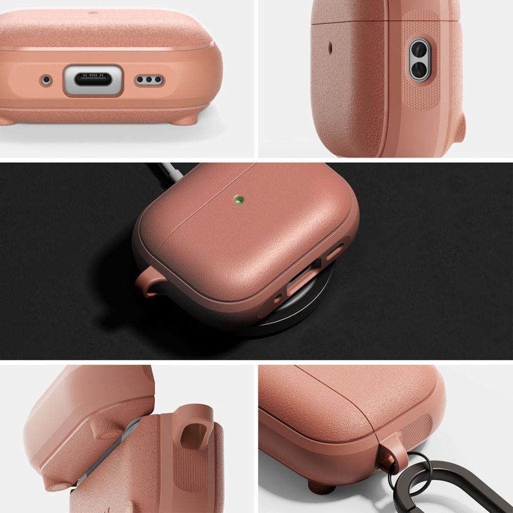Ringke AirPods Pro 3 MagSafe Fodral Onyx Magnetic - Rosa