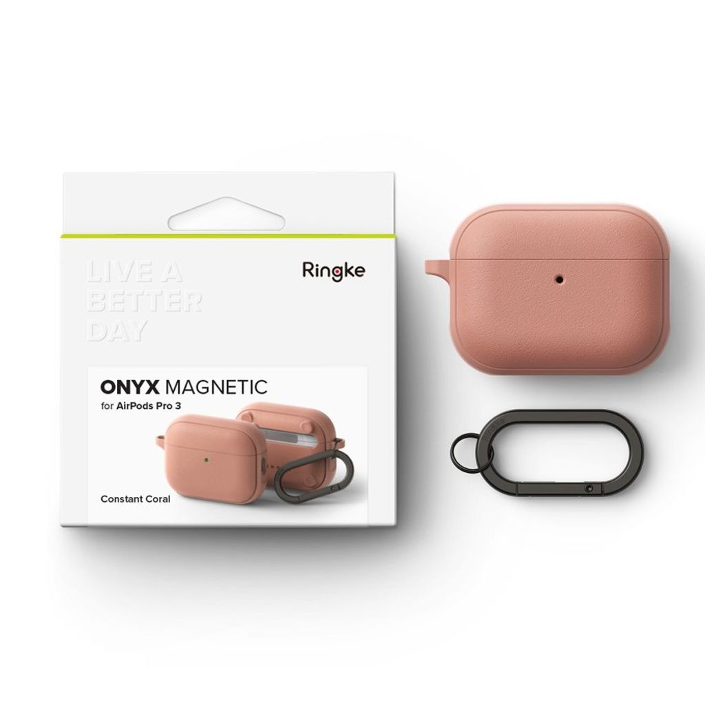 Ringke AirPods Pro 3 MagSafe Fodral Onyx Magnetic - Rosa