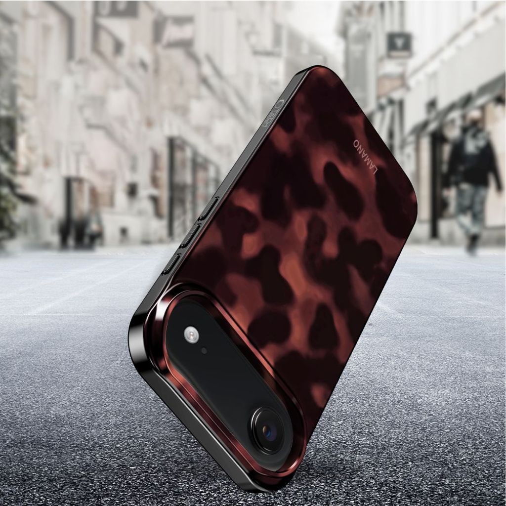 Tech-Protect Lamano MagSafe Cover til iPhone Air - Sort/Rød