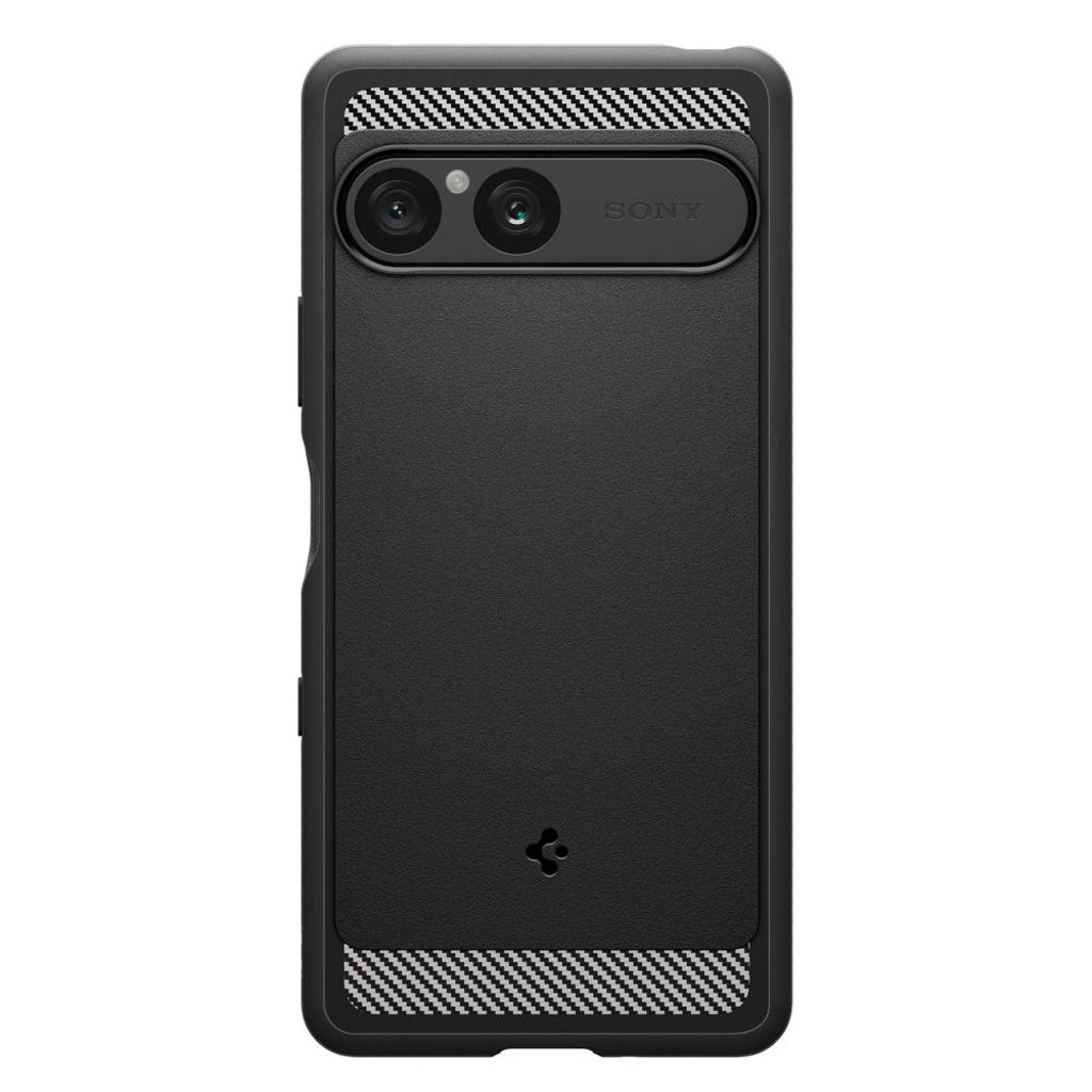 Spigen Rugged Armor Deksel til Sony Xperia 10 VII - Matt Svart