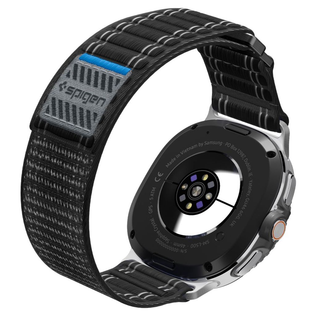 Spigen WBF0 Kellonranneke Samsung Galaxy Watch 40/44/46mm - Musta