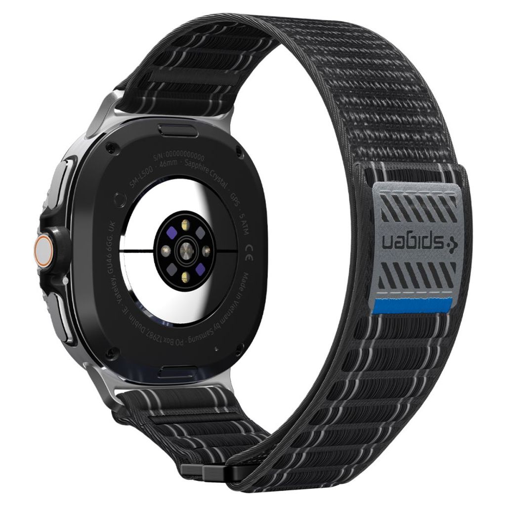 Spigen WBF0 Kellonranneke Samsung Galaxy Watch 40/44/46mm - Musta