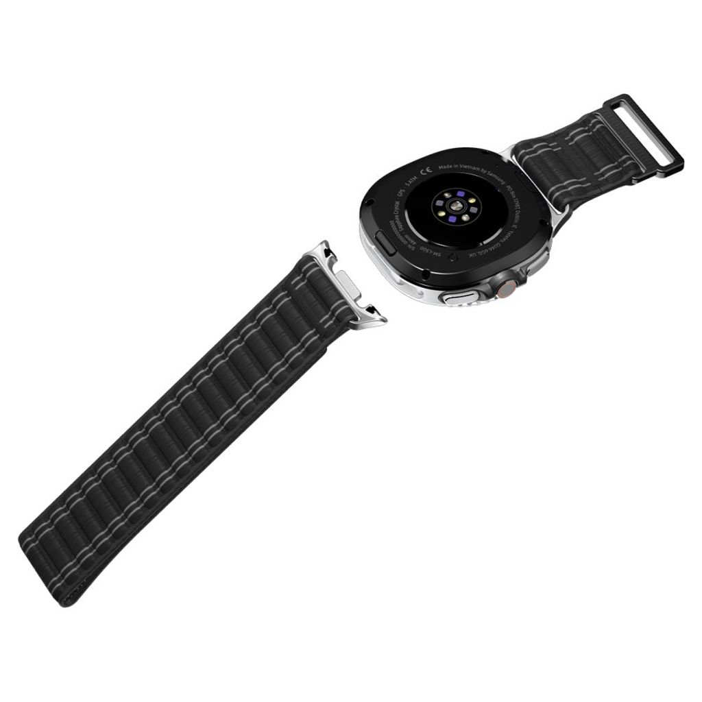 Spigen WBF0 Kellonranneke Samsung Galaxy Watch 40/44/46mm - Musta