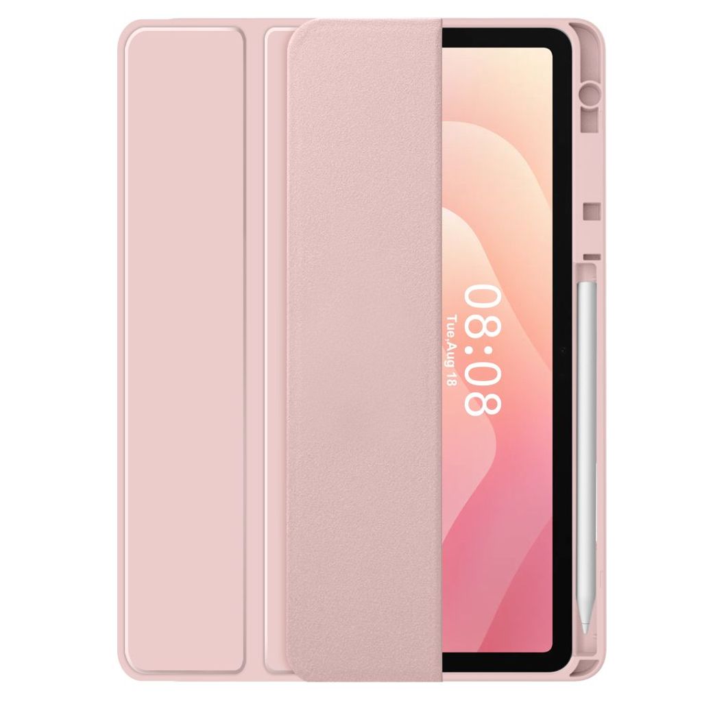 Tech-Protect SmartCase Pen Fodral till Samsung Galaxy Tab S11 11" - Rosa