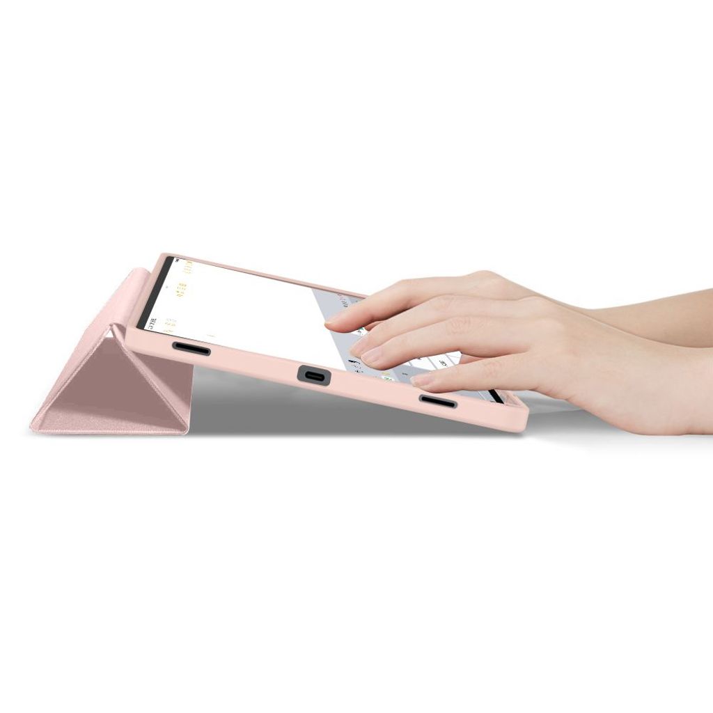 Tech-Protect SmartCase Pen Fodral till Samsung Galaxy Tab S11 11" - Rosa