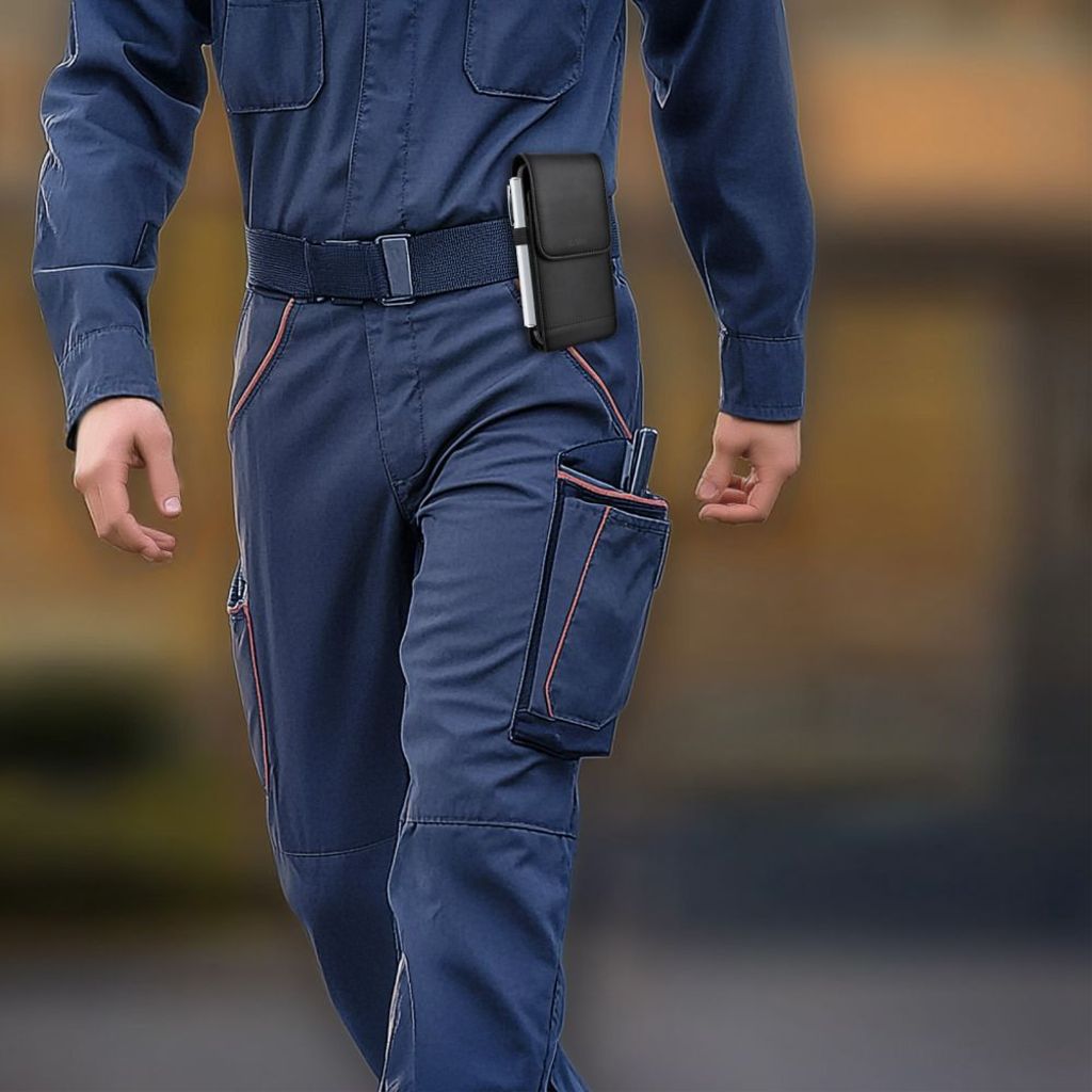 Tech-Protect SM75 Universal Fodral 5,8–6,8 tum Smartphones Bältesclip - Svart