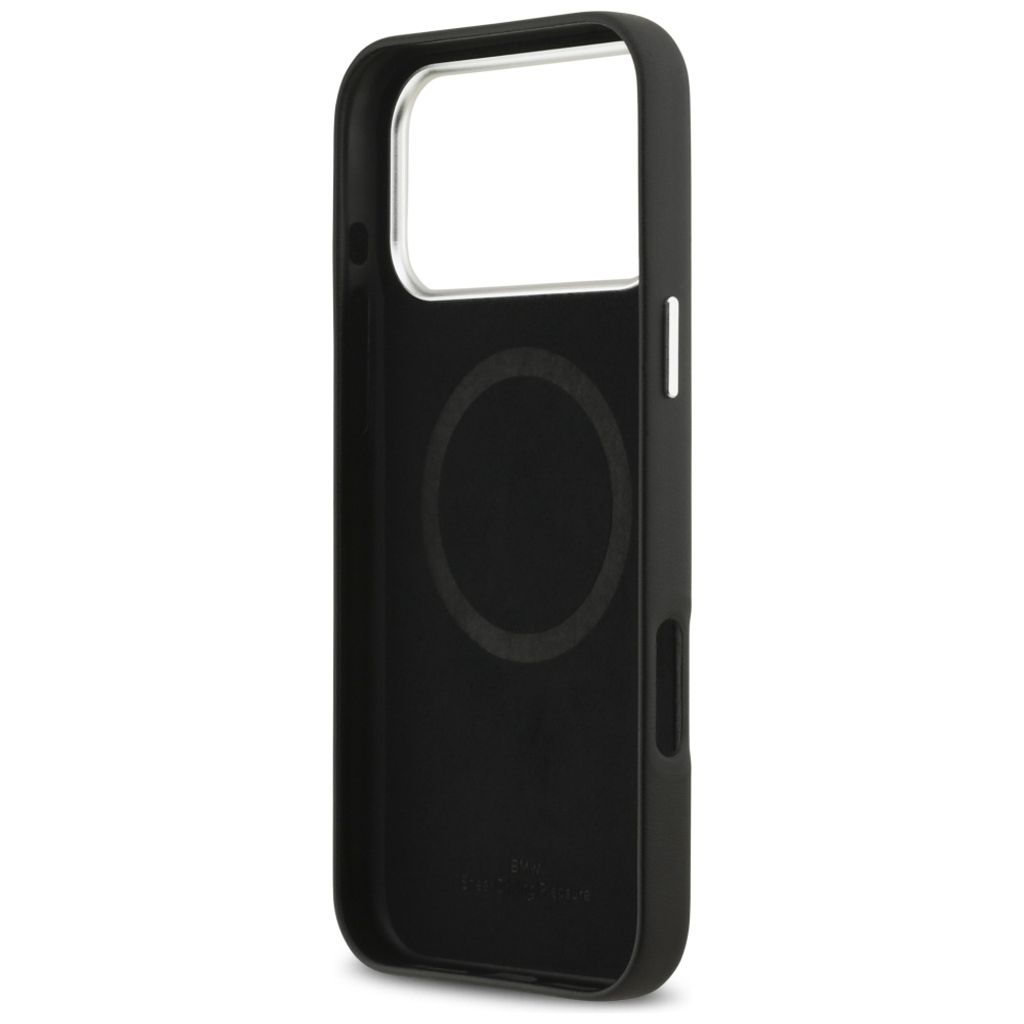 BMW Sign Full Wrapped Metal MagSafe -kuori till iPhone 17 Pro Max - Musta