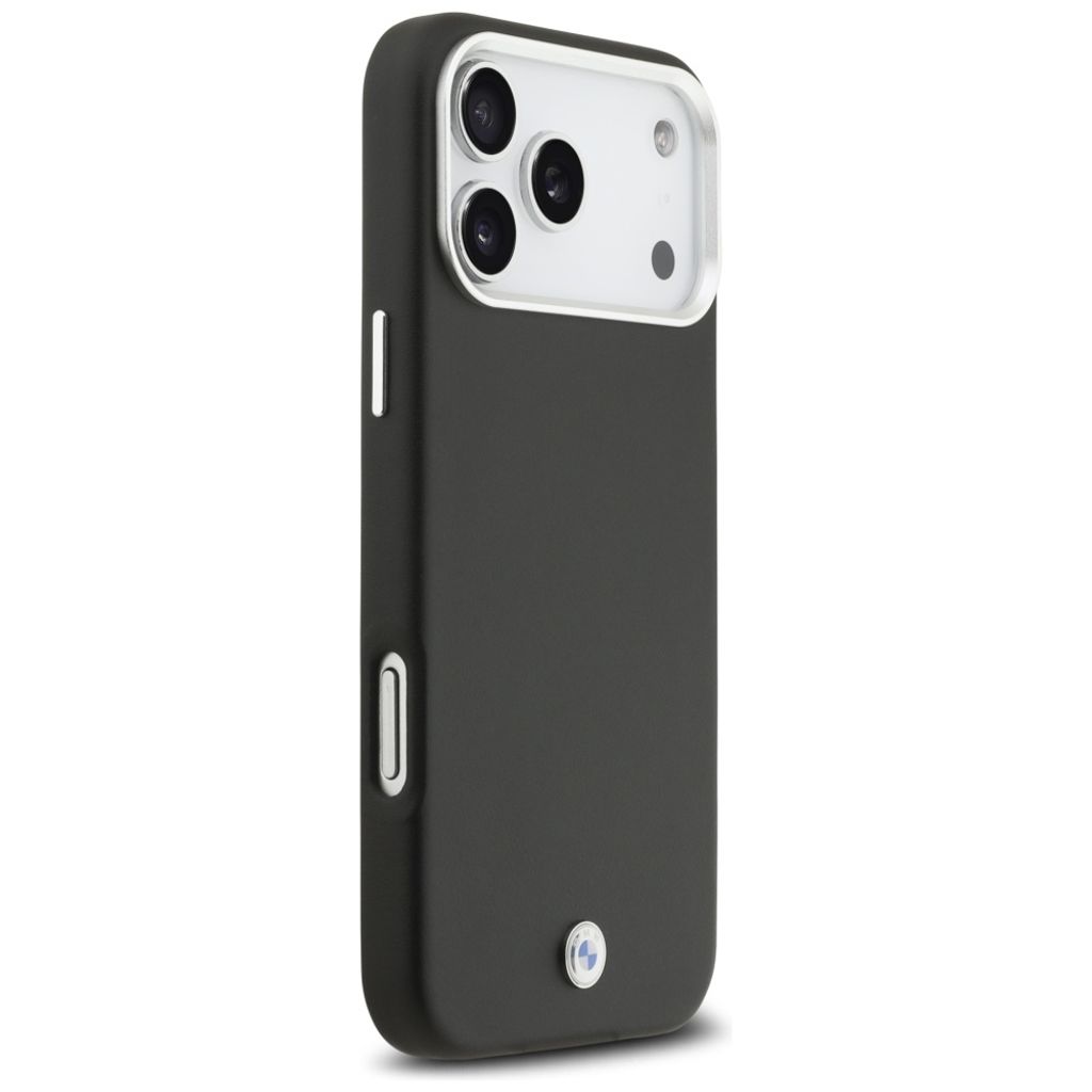 BMW Sign Full Wrapped Metal MagSafe -kuori till iPhone 17 Pro Max - Musta