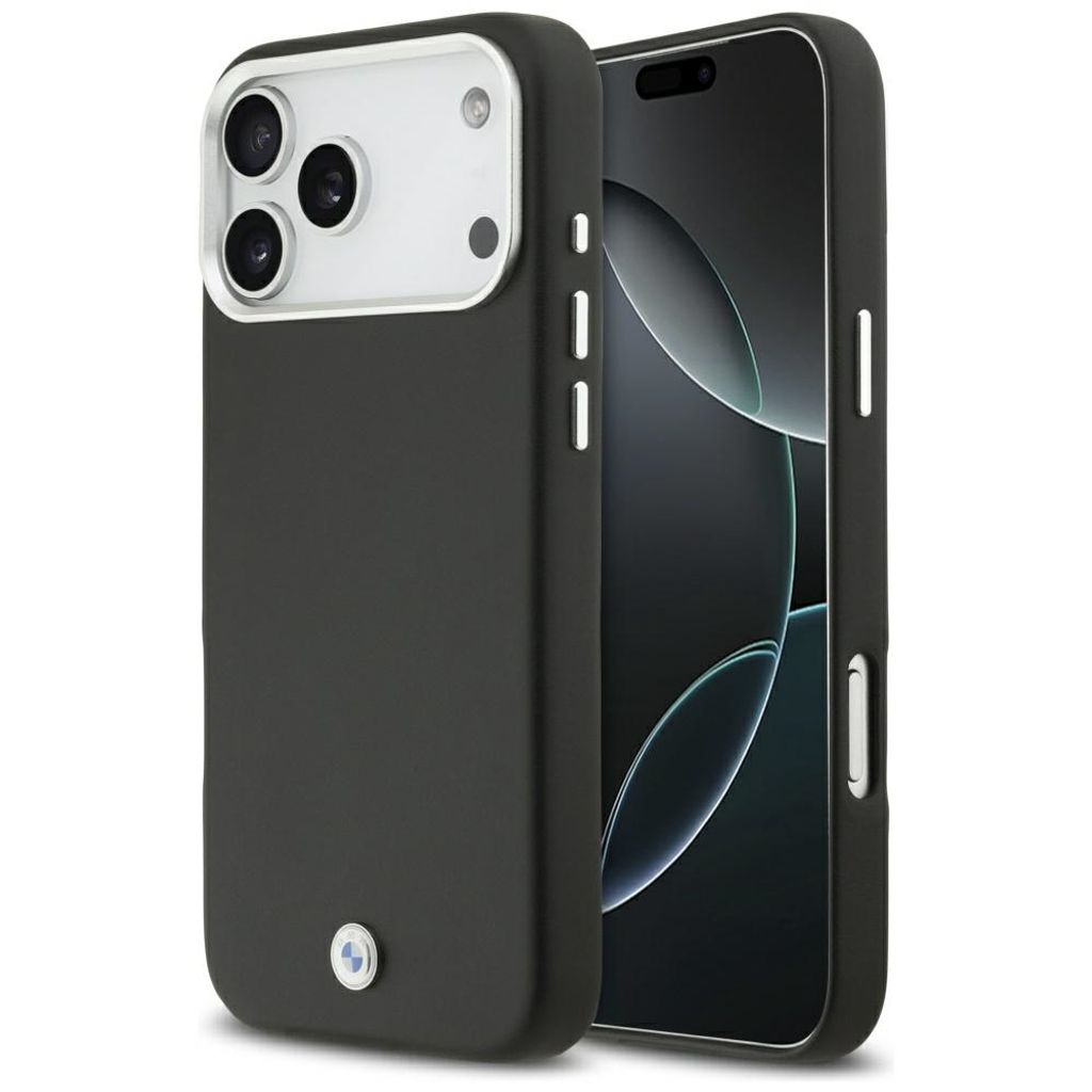 BMW Sign Full Wrapped Metal MagSafe -kuori till iPhone 17 Pro Max - Musta