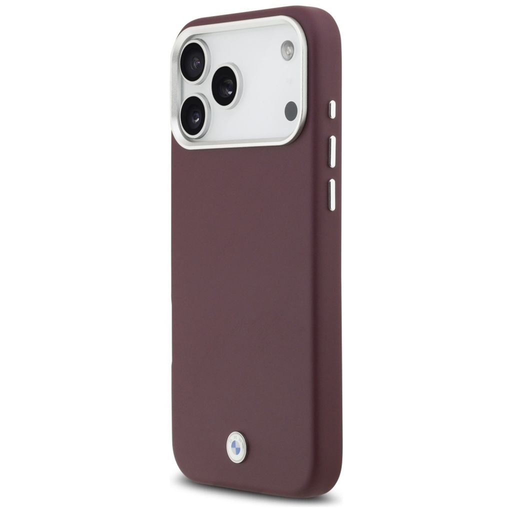 BMW Sign Full Wrapped Metal MagSafe -kuori till iPhone 17 Pro Max - Punainen