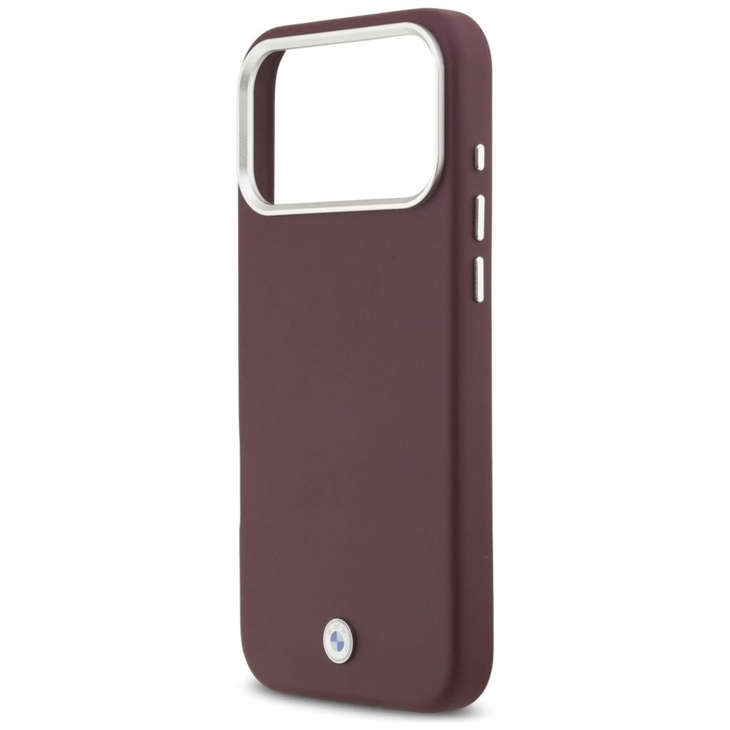 BMW Sign Full Wrapped Metal MagSafe -kuori till iPhone 17 Pro Max - Punainen
