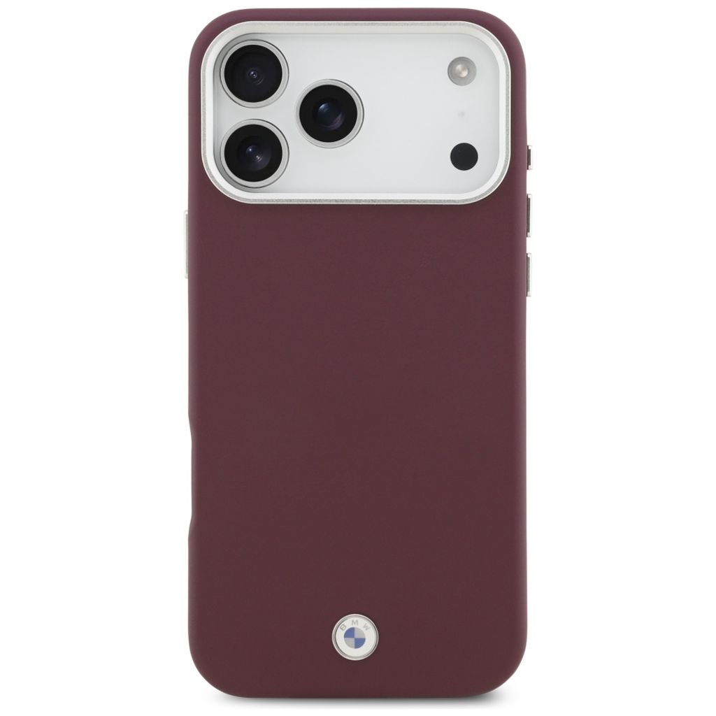 BMW Sign Full Wrapped Metal MagSafe -kuori till iPhone 17 Pro Max - Punainen