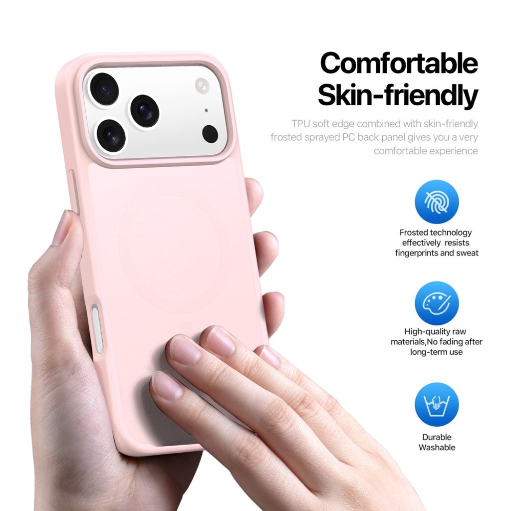 DUX DUCIS iPhone 17 Pro Max Case with MagSafe - Pink